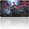 Four leaves Gioco da tavolo TCG Tappetini + Borsa impermeabile + con Zone per Carte, Tavolo Mat per Carte YGO Dimensione 60X35CM Compatibile con Mat per Carte da Gioco (YGO-24 con Zone)