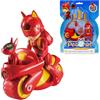 ALPHA GROUP Petronix Defenders EU82001010 - Matt e Pup-E, action figure per bambini con animale domestico, alta circa 8 cm, con cellulare e zainetto