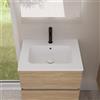 evineo ineo5 evo lavabo integrato slim La: 61,5 P: 46,5 cm, BE0834WM, ineo5 evo bianco opaco [Lavabi > Lavabi Integrati]