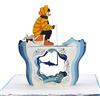 CUT POPUP.COM CUT POPUP Ice Fishing Pop Up Birthday Card for Grandpa, Dad, Son, Nephew, Kids, Husband, Men, Him - A Remarkable Card with Artistic Design US8-OC148 IT