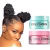 EnMart Pomata Controllo Bordi, Cera Fissatrice Anti Crespo con Olio Rinfrescante per Tempie, Crema Riparatore Punte Lunga Tenuta per Tutti i Tipi di Capelli Uomo Donna, 80ml