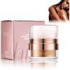 Nurvidis Highlighter Polvo Stick, Gold Glitter Patting Powder Per Viso, Corpo Illuminante Con Texture Fine, Lucido, Capelli E Corpo, Impermeabile