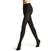 FALKE Family W Ti cotone sostenibile tinta unita 1 pezzo, Collant Donna, Grigio Anthracite Melange 3089, 36-38