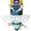 Vitakraft Galaxy Garden ape, gioco per cani, gioco per cani in peluche, con squeaker silenzioso, udibile solo dal cane (1 pz)