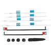 OLVINS Kit di Strisce adesive per Display LCD + Kit di Strumenti per la rimozione dello Schermo LCD con Impugnatura a Ruota per iMac 27 A1419 (076-1444, 076-00009, 076-1419) (Fine 2012-Metà 2017)