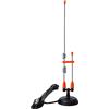 UAYESOK Antenna Radio Mobile Dual Band Vhf Uhf 2 M/70 Cm Base Magnetica Antenna - Spina Pl259 Con Cavo Coassiale Rg-58 Da 13 Piedi (4 M) Per Veicolo Ricetrasmettitore Polizia Scanner Radio Ham
