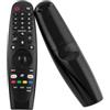 azurano telecomando Magic Remote AN-MR18BA, AKB75855501, AKB75455301 per Smart TV LG 2018 con controllo vocale, funzione mouse, pulsanti diretti per Netflix e Amazon Video