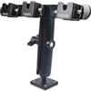 HYSHIKRA Supporto per ricetrasmettitore da camion, triplo clip, accessorio per radio portatile/microfono altoparlante/altoparlante radio mobile, compatibile con Baofeng Kenwood Motorola Quansheng