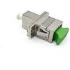 Elfcam® - Adattatore/accoppiatore per cavo in fibra ottica SC/APC Femmina a LC/APC Femmina monomodale Simplex 9/125μm (confezione da 1)