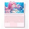 Amita 2026 Portatile 14 Rosa Chiaro con processore N5100 (Upto 2.9 GHz), 16GB RAM DDR4, 1TB SSD NVMe, IPS FHD 1920x1080, Mini-HD, Custodia tastiera ITA, tasto fisico privacy webcam. (16GB RAM+1TB SSD)