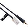 Keple Adattatore audio cavo di ingresso AUX compatibile con l'autoradio Suzuki SX4 Grand Vitara Swift Jimny Clarion e Subaru BRZ Forester OutBack Legacy Impreza | 8 pin | 8 pin | 1.5m