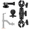 chenyu Supporto Action Cam Moto Ruotabile Supporto Insta 360 Moto