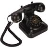 Dpofirs Telefono Fisso retrò, Telefono con con Filo Vintage Telefoni Classici di Vecchia Moda Telefono da Scrivania Cablato per Casa Ufficio, Regali per Amici Bambini
