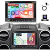Rimoody 2G+64G Autoradio Android per radio Peugeot 3008/5008 Partner Citroen Berlingo 2010-2016 7'' Schermo Stereo con Carplay Senza Fili Android Auto FM/RDS/EQ Navi GPS WiFi Mirror Link Bluetooth Retrocamera