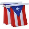 AZ FLAG Ghirlanda 12 Metri 20 Bandiere Portorico 45x30cm - Bandiera Porto Rico 30 x 45 cm - Festone BANDIERINE