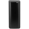 Brabantia Bo Touch, 10 L, rettangolare, acciaio, nero, plastica, pedale