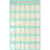 SAVORLIVING Organizer da Parete con 36 Tasche, Portaoggetti da Parete, Ideale per Classi, per Riporre Calcolatrici e Cellulari, Borsa portaoggetti da appendere con 4 Ganci in Metallo, Beige