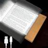 AVEKI Lampada da lettura a LED piatta, 3 colori, per libri a letto con funzione di memoria, timer dimmerabile, lampada da comodino ricaricabile, regalo per gli amanti dei libri, per ragazzi e ragazze, donne