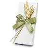 Mopec MA4 Confezione 4 Portachiavi Angelo in Astuccio Decorato con Fiocco Verde e Spina di Pesce 5 x 11 cm.