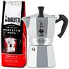 Bialetti Moka Express, Caffettiera in Alluminio da 4 Tazze + Perfetto Moka, Caffè Macinato Gusto Classico da 250 gr