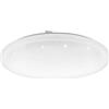 Eglo connect.z Smart Home Frania-Z - Plafoniera LED con effetto cristallo, ZigBee, app e controllo vocale, Alexa, bianco caldo, freddo, RGB, dimmerabile, colore diametro di 43 cm