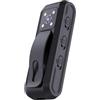 Cuifati Videocamera indossata 1080p HD, rilevatore di movimento, visione notturna, anti vibrazione, streaming live per forze dell'ordine e ciclismo all'aperto