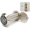 FLAVNTEL Spioncino porta blindata, 200 Gradi Ampio Angolo di Visione Sicurezza Peephole Peek Door Viewer Vetro Ottico con con Coperchio Incluso, foro Ø 16 mm, per il Montaggio su Porte 35mm-55mm