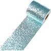 Decotalk Bordo Per Carta da Parati Azzurro Cielo Chiaro Autoadesiva Rosa Glitterata 10X600cm Bordi Per Carta da Parati Per Bagno Specchio Impermeabile Rotolo Adesivo Per Mobili Tavolo da Toeletta