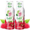 FruttaMax Sciroppo ai Lamponi Senza Zucchero - 60% Frutta Vera | Sciroppo a Basso Contenuto Calorico per Gasatori, Cocktail e Dessert - 2 x 500ml