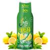 FruttaMax Sciroppo al Tè Verde Senza Zucchero - 50% Frutta Vera | Sciroppo a Basso Contenuto Calorico per Gasatori, Cocktail e Dessert - 500ml