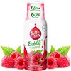 FruttaMax - Concentrato Sciroppi Di Frutta | Meno zucchero | con il 60% di contenuto di frutta | adatto per macchina per bibite 500 ml (Lampone)