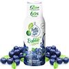 FruttaMax Sciroppo ai Mirtilli Senza Zucchero - 60% Frutta Vera | Sciroppo a Basso Contenuto Calorico per Gasatori, Cocktail e Dessert - 500ml