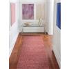 Ted Baker Tappeto a pelo corto Portobello, morbido bouclé corridore, tessuto a mano e morbido, look lana, soffice per soggiorno, camera da letto, sala da pranzo, rosa scuro, 80 x 200 cm