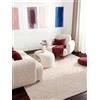 Ted Baker Tappeto a pelo corto, Portobello, morbido bouclé, tessuto a mano e morbido, look lana, soffice per soggiorno, camera da letto, sala da pranzo, crema, beige, 160 x 230 cm