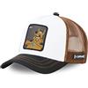 Capslab Scooby Scooby-Doo White Black Brown Trucker Cap - One-Size