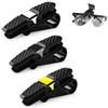 FLAVNTEL Porta Occhiali da Sole Auto, Porta Occhiali per Auto, Porta Occhiali da Auto Clip Universale, Set da 3 Supporti per Occhiali da Sole da Auto, Per Occhiali da Sole da Visiera Per Auto Porta Occhiali