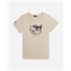 Freddy Jersey Kitty W - T-shirt - Donna - Beige