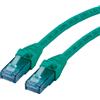 ROLINE Cavo patch UTP ROLINE cat. 6a, livello componente, 10 m, LSOH, verde (21.15.2737)