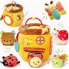 Kulveanju Bambini Giochi Montessori 1 Anno - Casa Delle Api in Peluche con 6 Insetti Neonato, Giochi Sensoriali per Neonati con Specchio, Sonaglio, Giochi Dentizione, Regalo 6 9 12 18 Mesi Bimbo Bimba