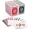 LotFancy 12 Mazzi di Carte da Gioco, Carte da Gioco Scala 40, Carte Burraco