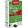 ORTIS Frutta&Fibre Forte 24 Compresse - Transito Intestinale - Azione Rapida