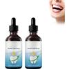 Wootapson 2PC Gum Protect Repair Drops, Gocce Rigenerazione Gengivale, Allevia il Rossore, il Gonfiore e il Fastidio alle Gengive, Migliora la Recessione Gengivale, Rafforza le Gengive, Protegge la Salute Orale