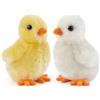 Living Nature Pulcino, Peluche di Animale della Fattoria Morbido e Realistico, Peluche Naturli Eco-Friendly, 12cm
