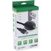 InLine Prolunga InLine® USB 3.2 Gen.1, da connettore A a 2 prese A, con supporto, 3 m