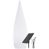 Lumisky Lampada solare a goccia LED multicolore dimmerabile CLASSY C120 SOLAR H120cm con telecomando