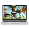 AFFGUOK PC Portatile 15,6 Pollici con Ryzen 5 7430U, 32GB RAM 1TB SSD, Notebook Win 11 Schermo FHD 1920*1080, Laptop con Tastiera Retroilluminata con Tastierino Numerico, Computer Portatile Type-C HDMI USB3.0