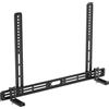 XINLEI Supporto Universale per Soundbar, Con o Senza Fori, Estensibile, Base Antiscivolo, Portata Massima 9 kg per TV e Soundbar, SBR501