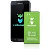Hagnaven® Batteria agli ioni di litio per Samsung Galaxy S5 Mini | Batteria sostitutiva | 2200 mAh | CELLE DI ALTISSIMA QUALITÀ | MIGLIORE DURATA | Remplacé EB-BG800BBE