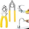 MetalNuts Chiave Aeratore Rubinetto Universale - 2 Pezzi in Acciaio Inossidabile per Rimozione Filtri e Manutenzione Rubinetti da Cucina e Bagno