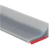 DYHYUH Strisce impermeabili in silicone per bagni e cucine, dighe autoadesive, per bordi del bagno, lavelli da cucina, impedisce il trabocco dell'acqua (305 cm, grigio)